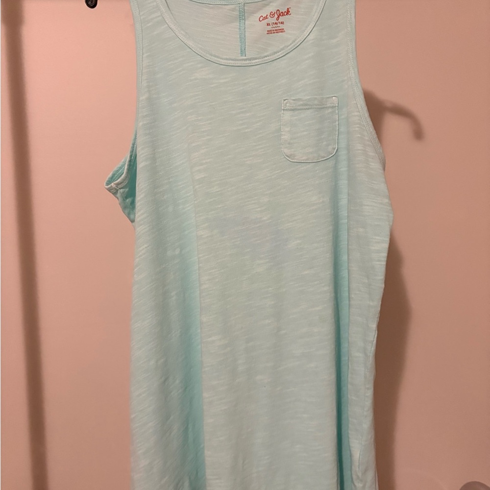 Cat & Jack Aqua Tank Top